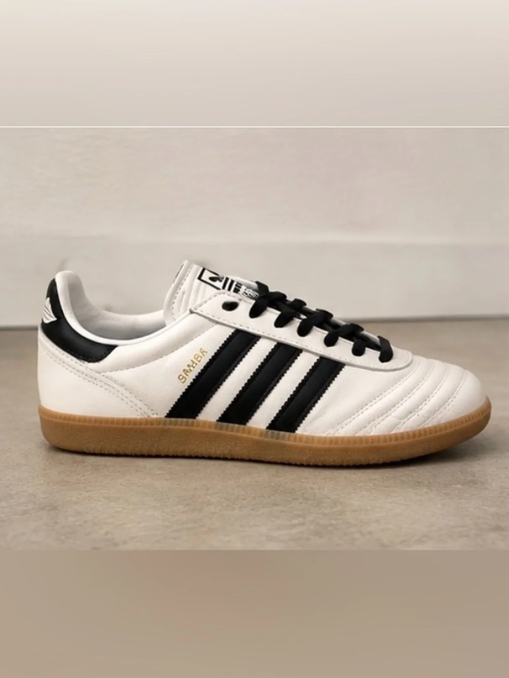 adidas samba JP cloud white Black Gum